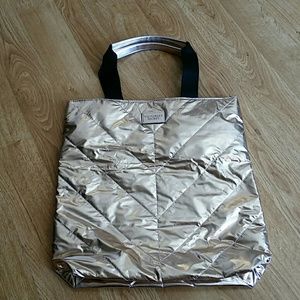 NWOT Victoria Secret Rose Gold Bag